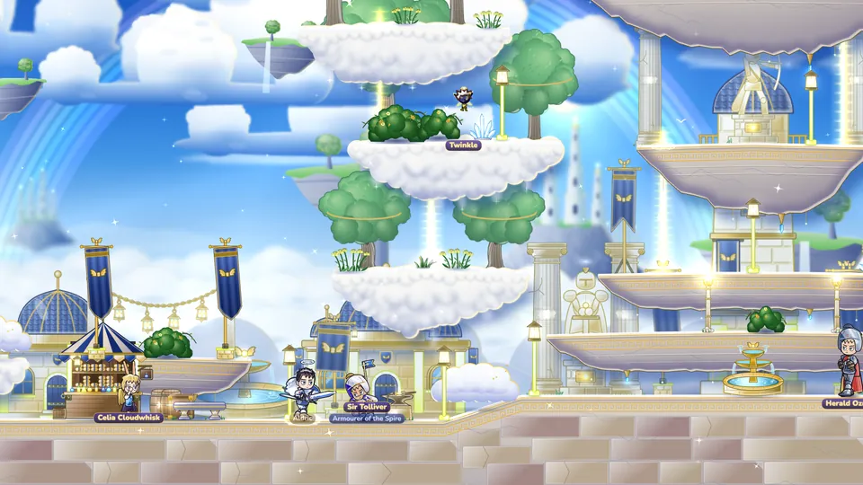 Skyspire Citadel, a map in Skyspire & the Starlit Reach